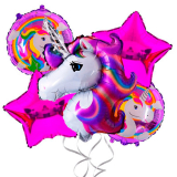 Фолиеви балони Еднорог /5бр/