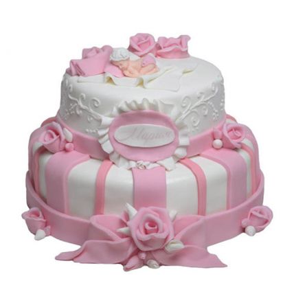 Нежна бебешка торта торти чочко