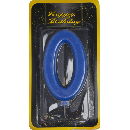 Свещ Гигант Синя 0