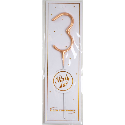 Бенгалски огън цифра 3