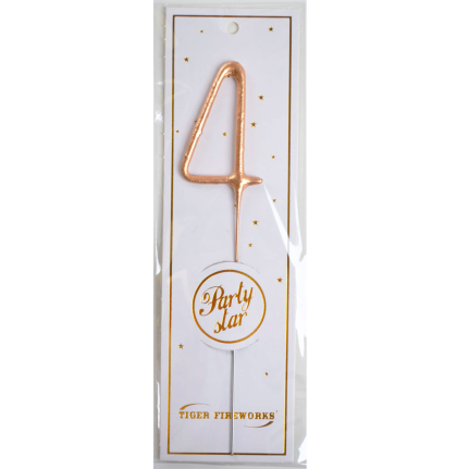 Бенгалски огън цифра 4