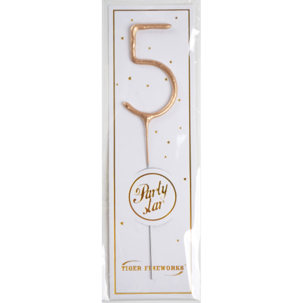 Бенгалски огън цифра 5