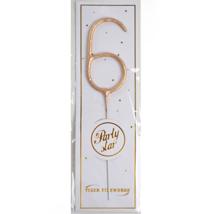 Бенгалски огън цифра 6