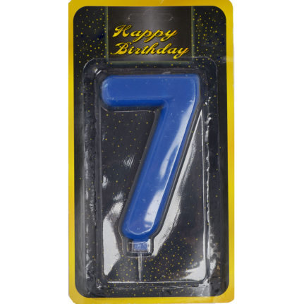 Свещ Гигант Синя 7