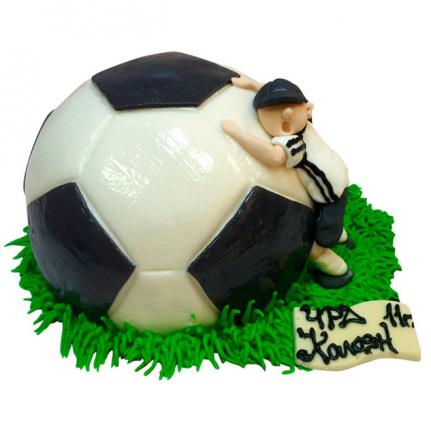 Торта Футболна топка, торти чочко, детска торта, 3Д торта топка 