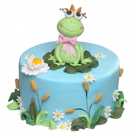 торта жабче торти чочко лилия цветя