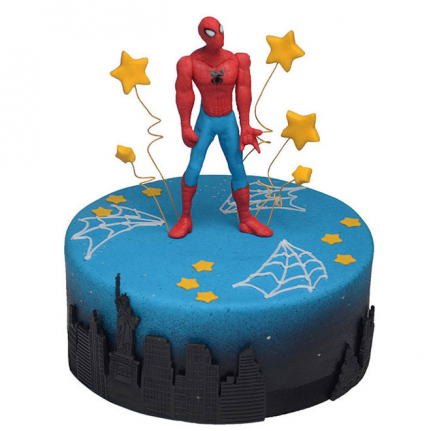 Зарадвайте вашето дете с торта на любимия супергерой. Детска торта Спайдърмен от Торти Чочко е красиво декорирана и можете сами да изберете вкуса на тортата.