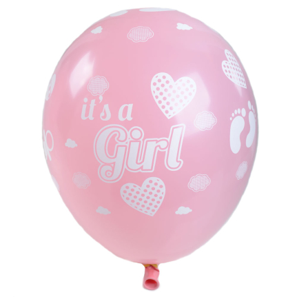 Балони It`s a Girl розови