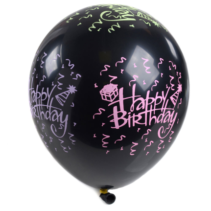 Балони с печат Happy Birthday 