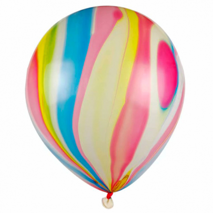 Латексожи балони мрамор различни цветове торти чочко