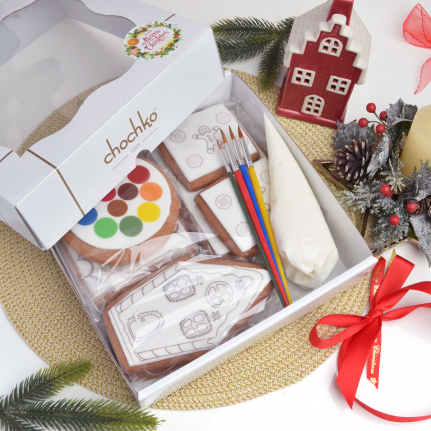 Коледен Арт комплект Медена къща