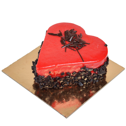 Червена мини тортa сърце с вкус ягода. Кажи "Обичам те" по най-сладкия начин. Торти Чочко
Ориентировъчни размери на мини тортата 9/10 см.